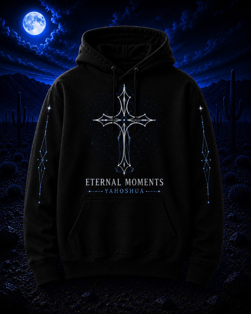 Eternal Moments Cross Hoodie